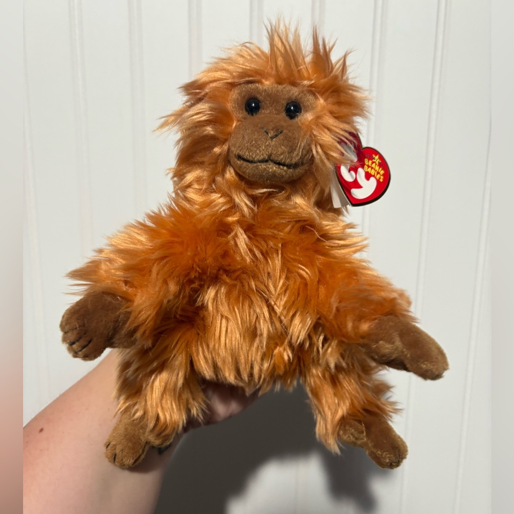 Ty Beanie Babies 2006 Charlie Orangutan 8”